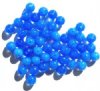 8mm Round Opal and Translucent Glass Beads